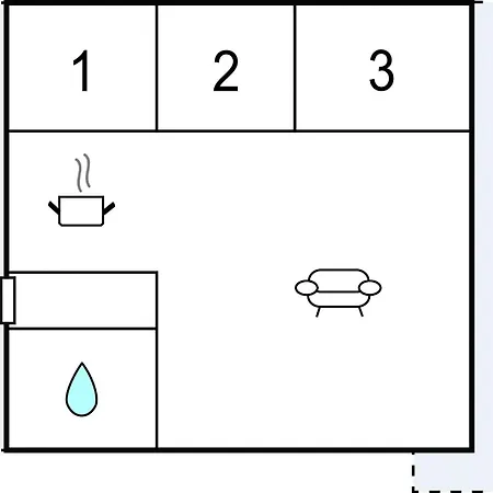 Semesterbostad Stunning In Sydals With Kitchen